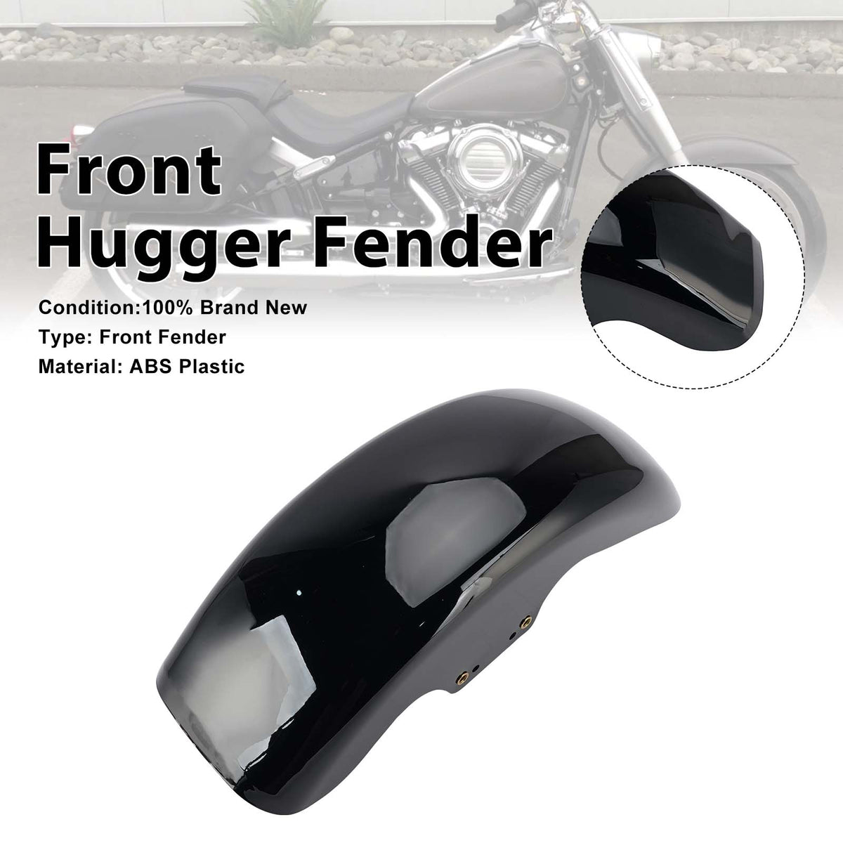 2018 Harley Fat Boy 114 Anniversary FLFBS ANV Front Hugger Fender Generic