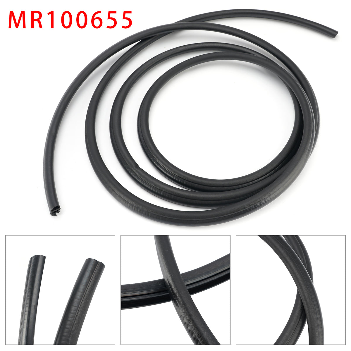 1982-1999 Mitsubishi Pajero/Montero V33 V43 V45 Sunroof Weatherstrip Seal MR100655 Generic