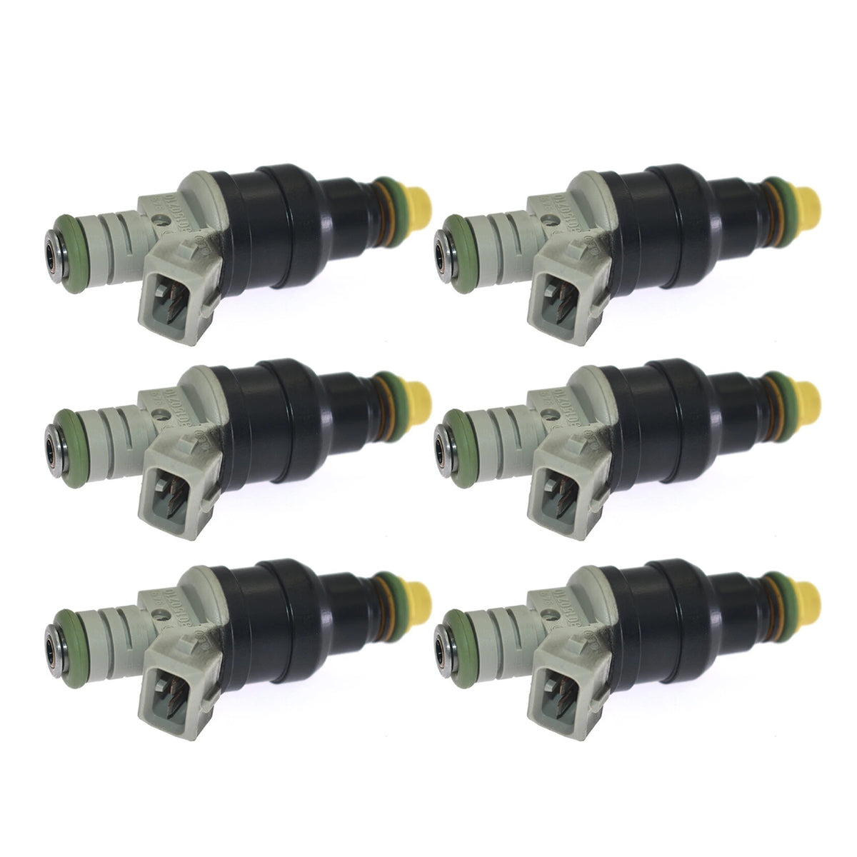 1987-1992 Ford Bronco 4.9L L6 6Pcs Fuel Injector 12351511 0280150710 Generic