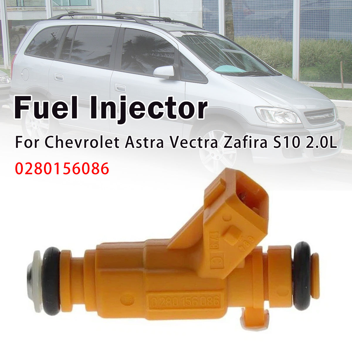 Chevrolet Astra 1.8L 2.0L 1Pcs Fuel Injector 0280156086 Generic