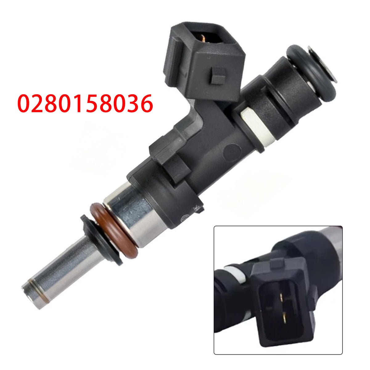 2006-2010 BMW 6 Series M6 Convertible E64 5.0L V10 1Pcs Fuel Injector 0280158036 13647834893 Generic