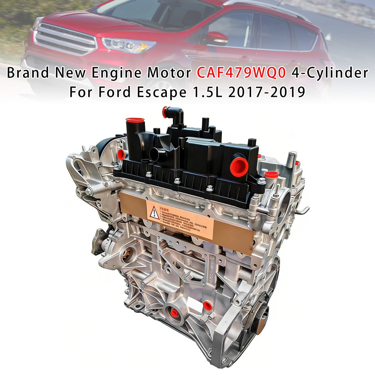 2017-2019 Ford Escape 1.5L Engine Motor 4-Cylinder CAF479WQ0 Generic