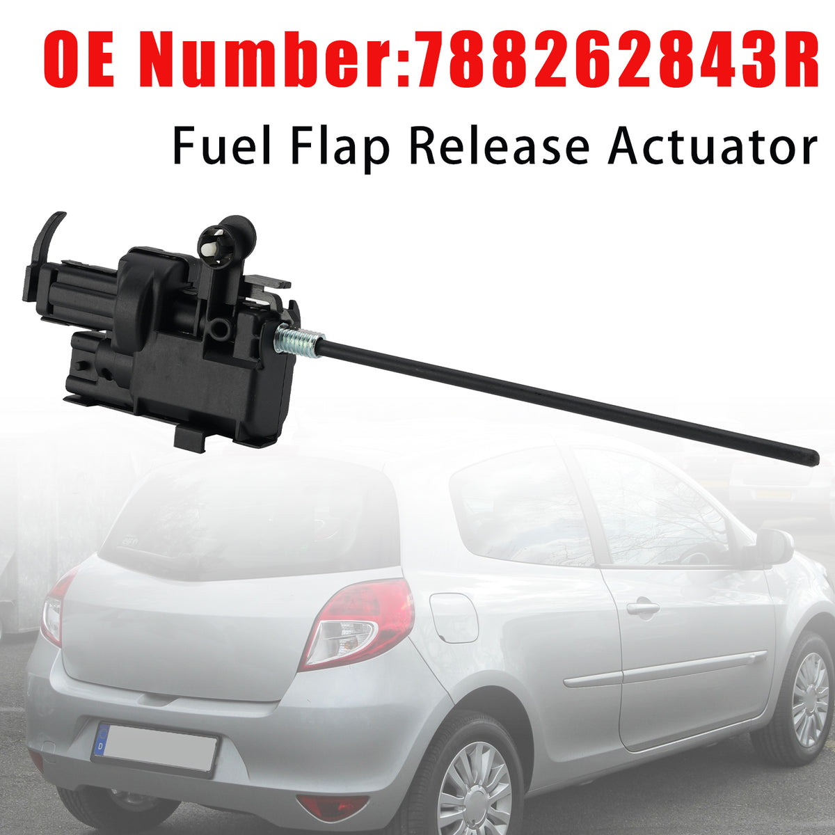 2005-2014 Renault Clio III (BR0/1, CR0/1) 1.6 16V (BR05, BR0B, BR0Y, BR15, BR1J, BR1M, BR1Y, CR0B,... Schrägheck 82 112 1598 3333-AAJ Fuel Flap Release Actuator 788262843R Generic