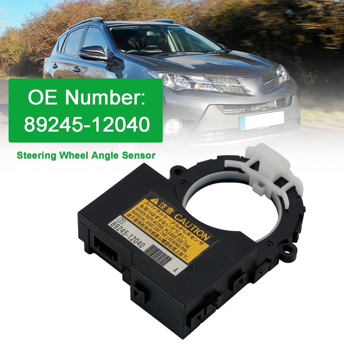 2016 Scion iM Steering Wheel Angle Sensor 89245-12040 Generic