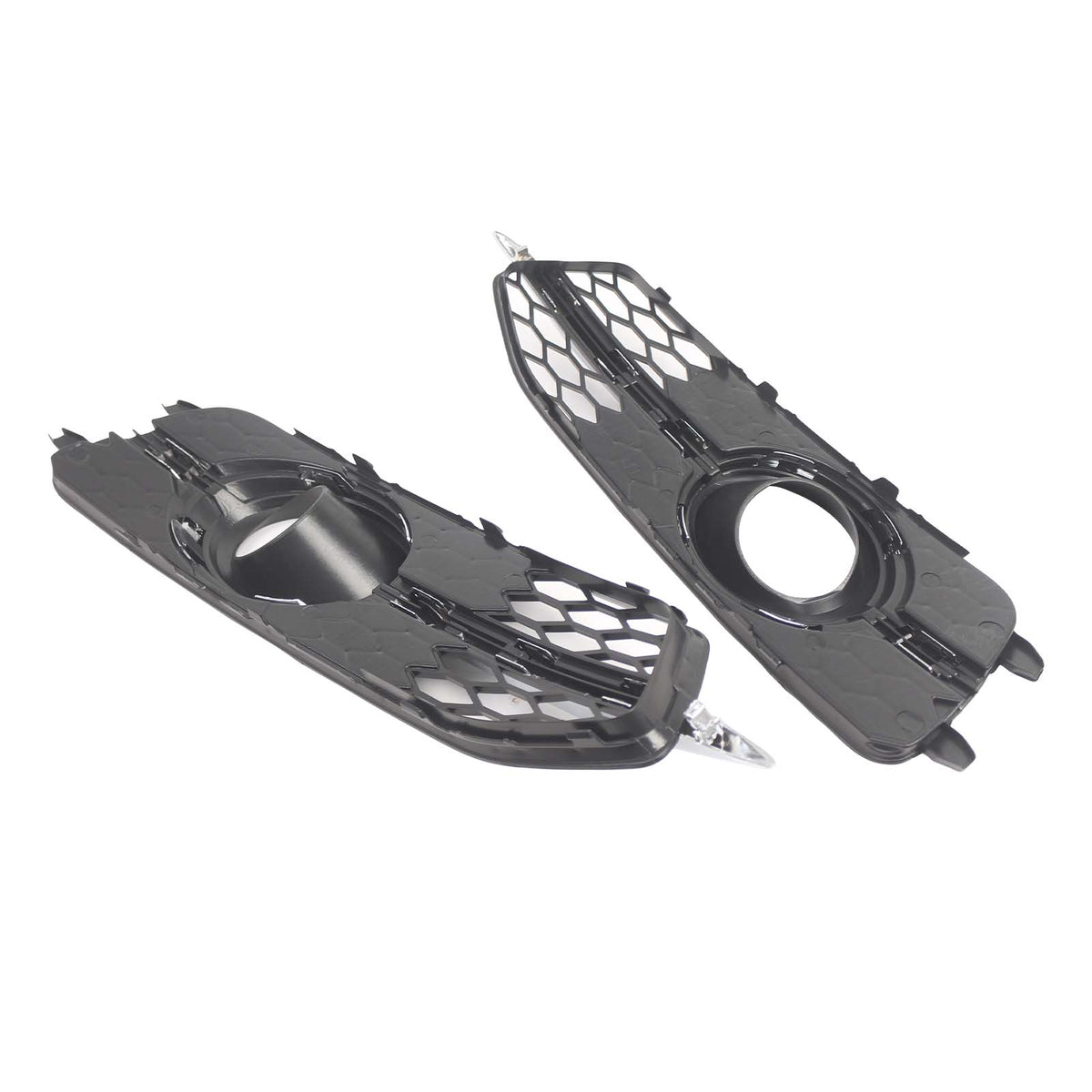 2012-2014 Audi A6 C7 S-Line 2PCS Car Front Bumper Fog Light Grille 4G0807681K 4G0807682E Generic