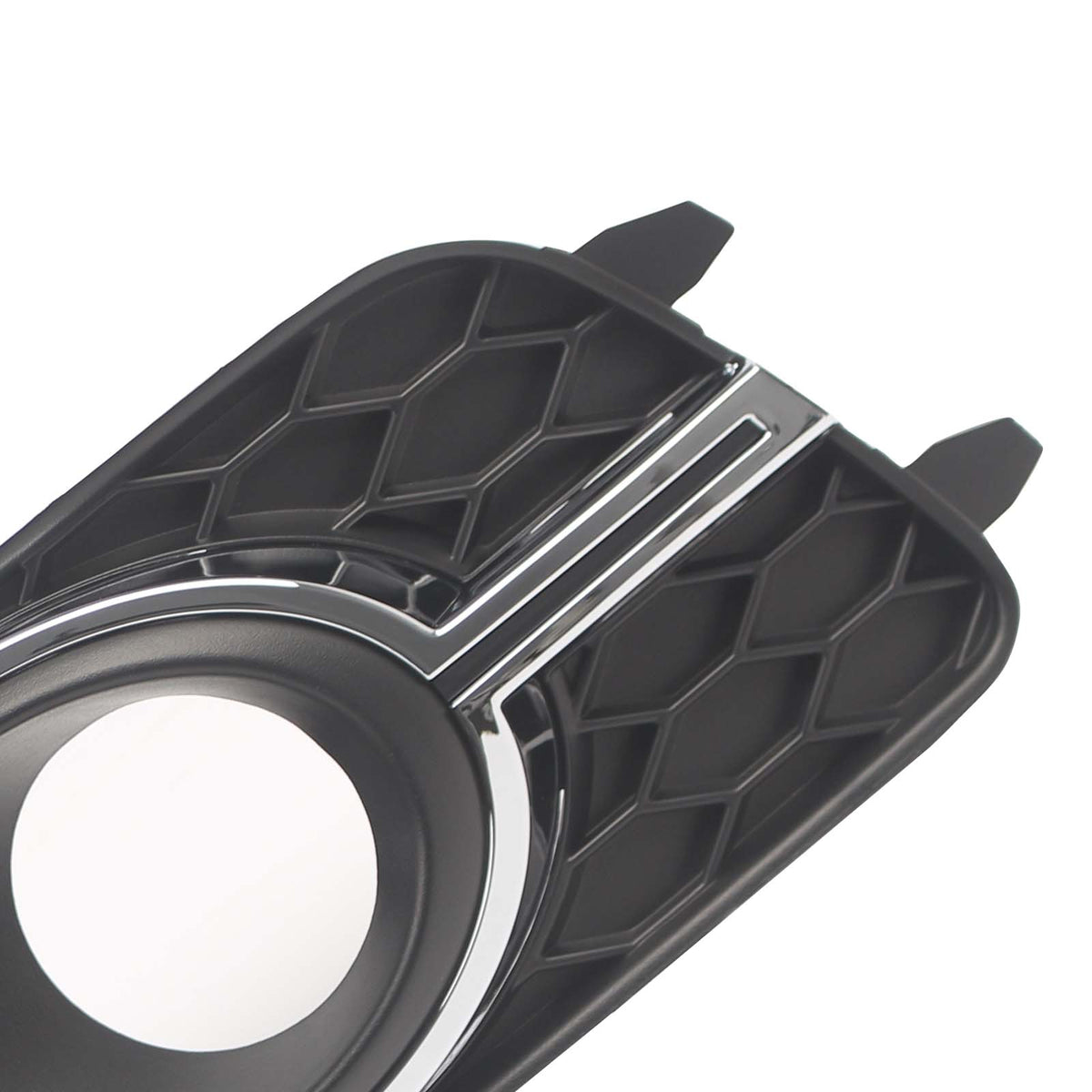 2012-2014 Audi A6 C7 S-Line 2PCS Car Front Bumper Fog Light Grille 4G0807681K 4G0807682E Generic