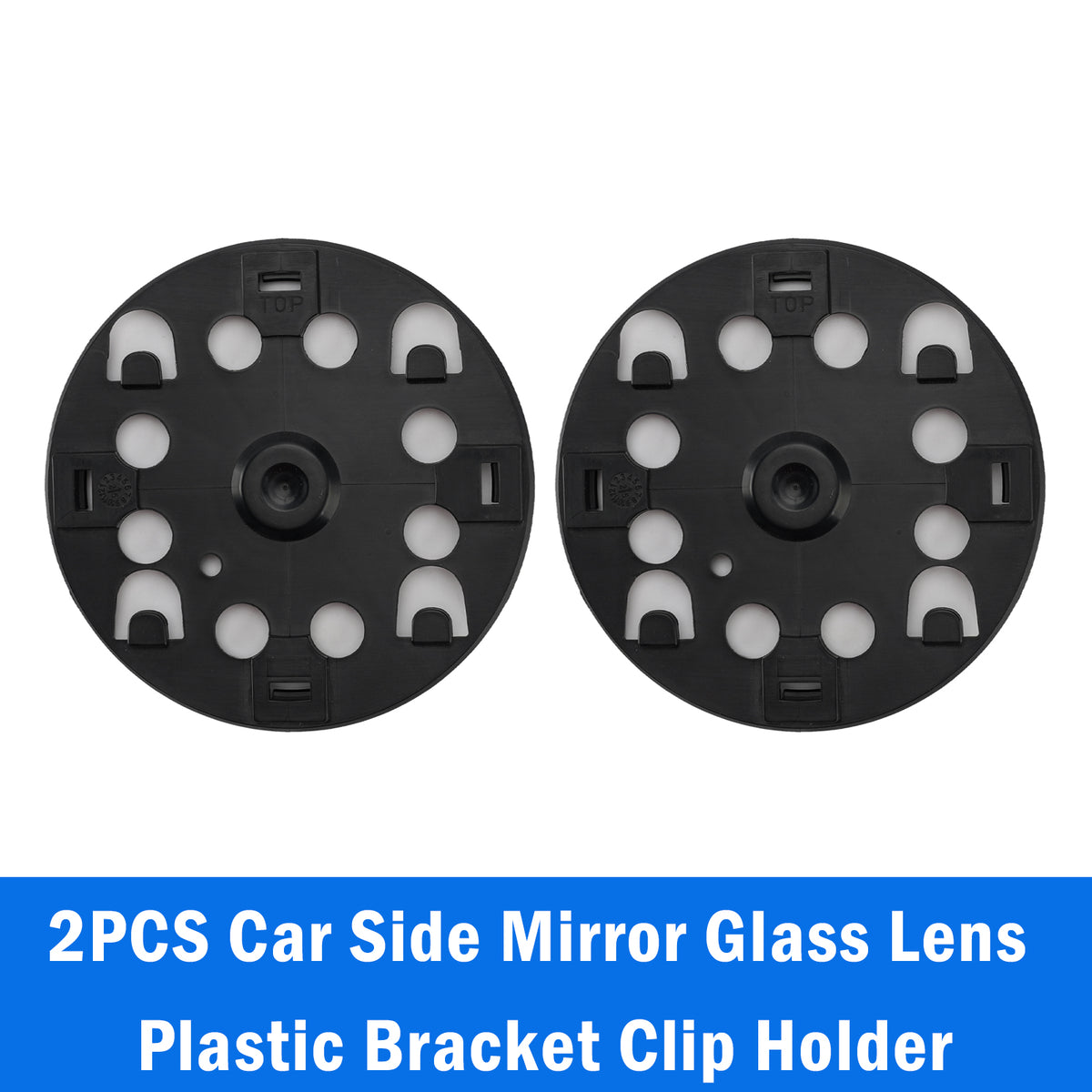 2007-2019 Toyota Tundra 2PCS Car Side Mirror Glass Lens Plastic Bracket Clip Holder Generic