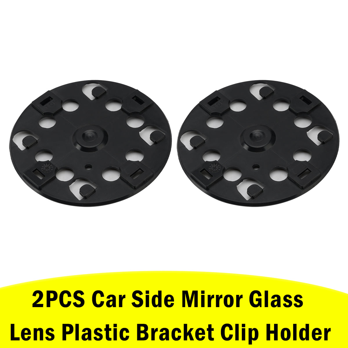 2007-2019 Toyota Tundra 2PCS Car Side Mirror Glass Lens Plastic Bracket Clip Holder Generic