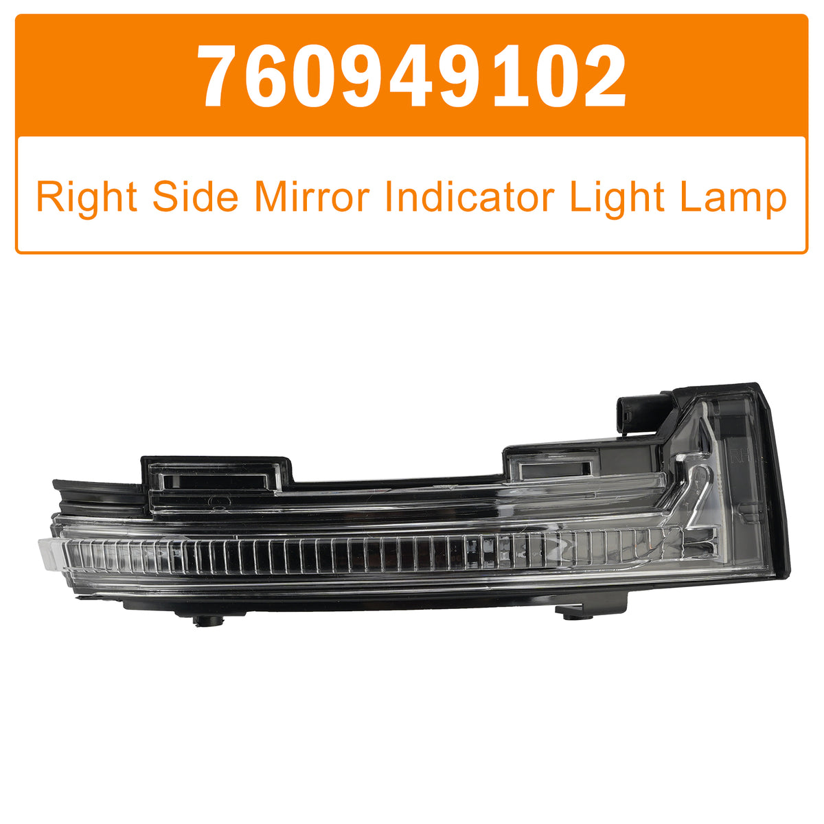 2018-2023 VW Touareg III CR Right Side Mirror Indicator Light Lamp Generic