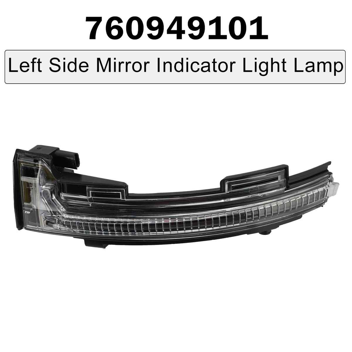 2018-2023 VW Touareg III CR Left Side Mirror Indicator Light Lamp Generic