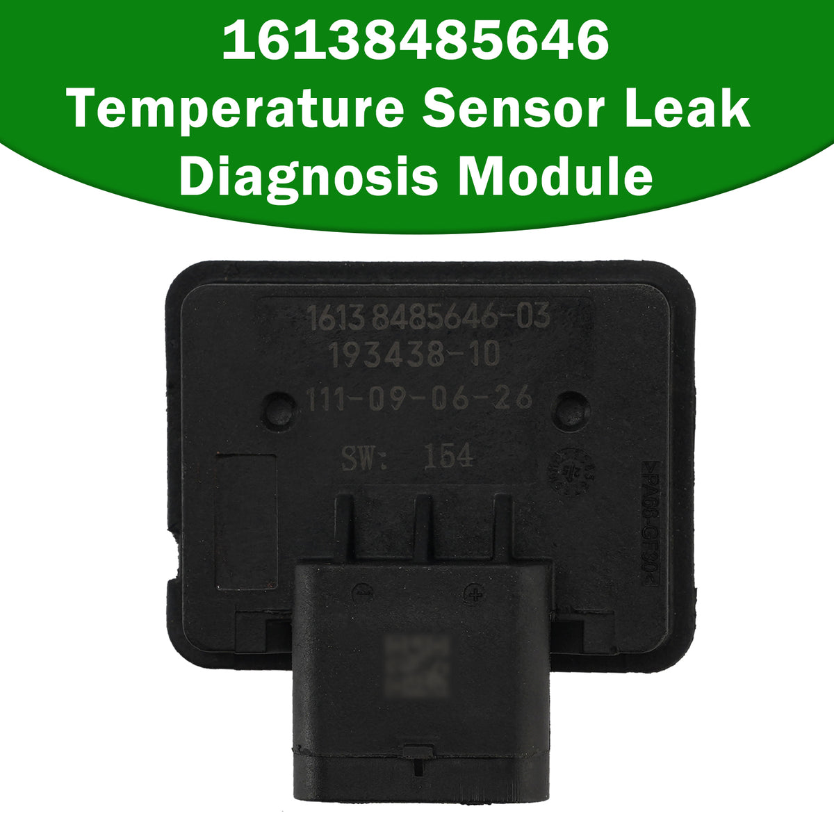 2020 BMW M8 Gran Coupe Base, Competition 4.4L V8 - Gas Temperature Sensor Leak Diagnosis Module 16138485646 16137447412 Generic