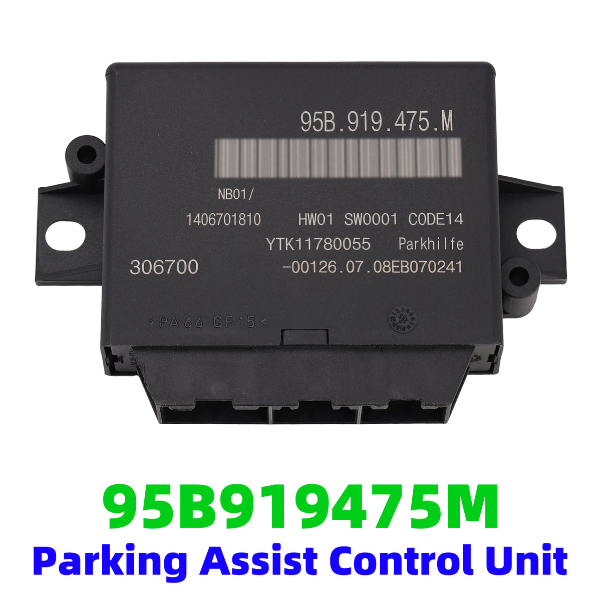 2017-2023 Porsche 982C 718 Cayman Parking Assist Control Unit 95B919475M Generic