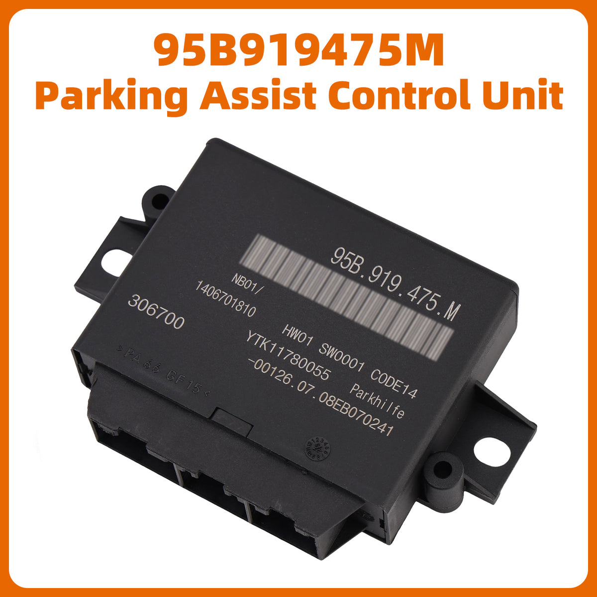 2017-2023 Porsche 982C 718 Cayman Parking Assist Control Unit 95B919475M Generic
