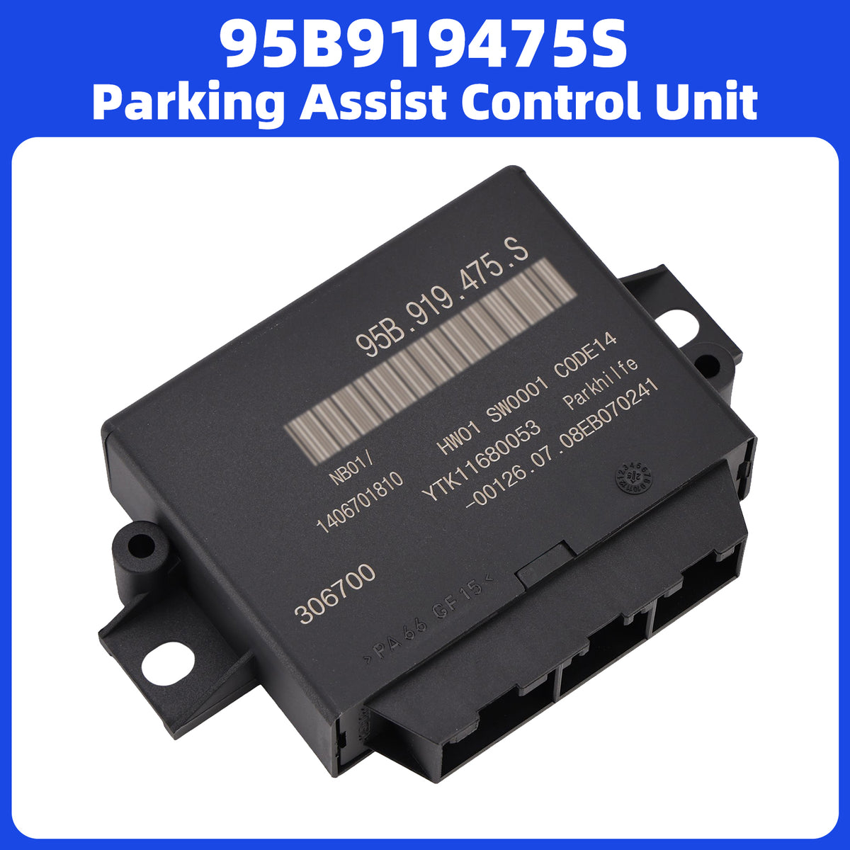 2021 Porsche Macan Parking Aid Park Assist Control Module 95B919475S Generic