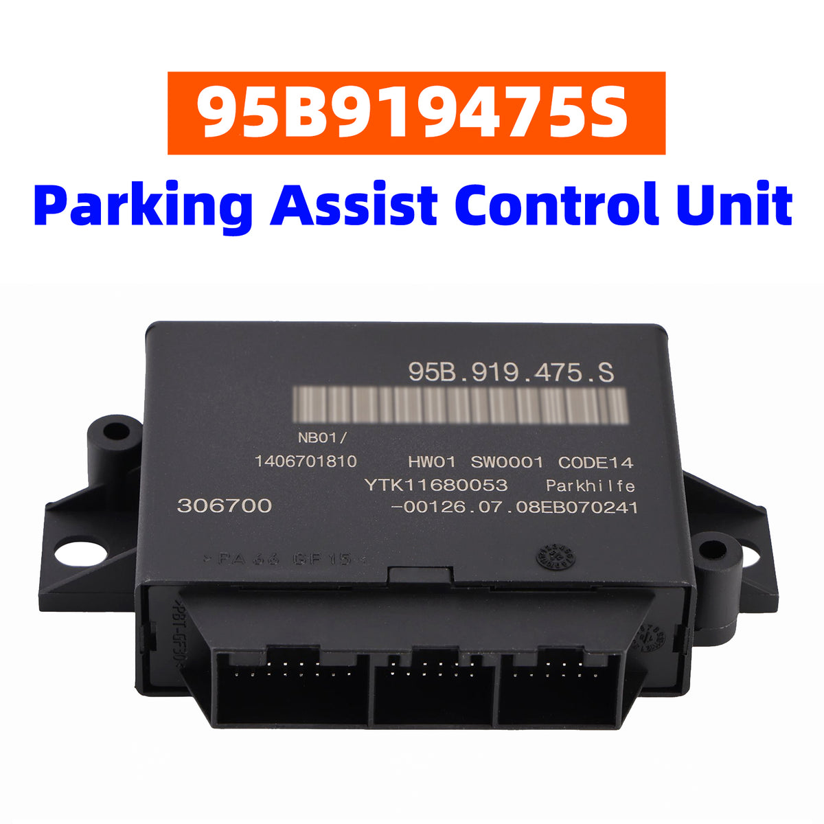2021 Porsche Macan Parking Aid Park Assist Control Module 95B919475S Generic