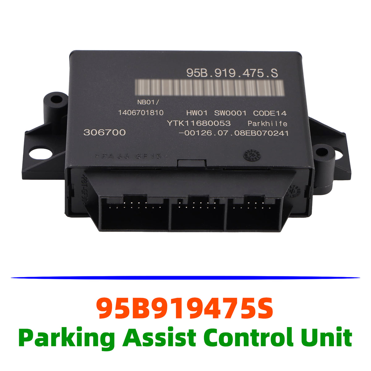 2021 Porsche Macan Parking Aid Park Assist Control Module 95B919475S Generic