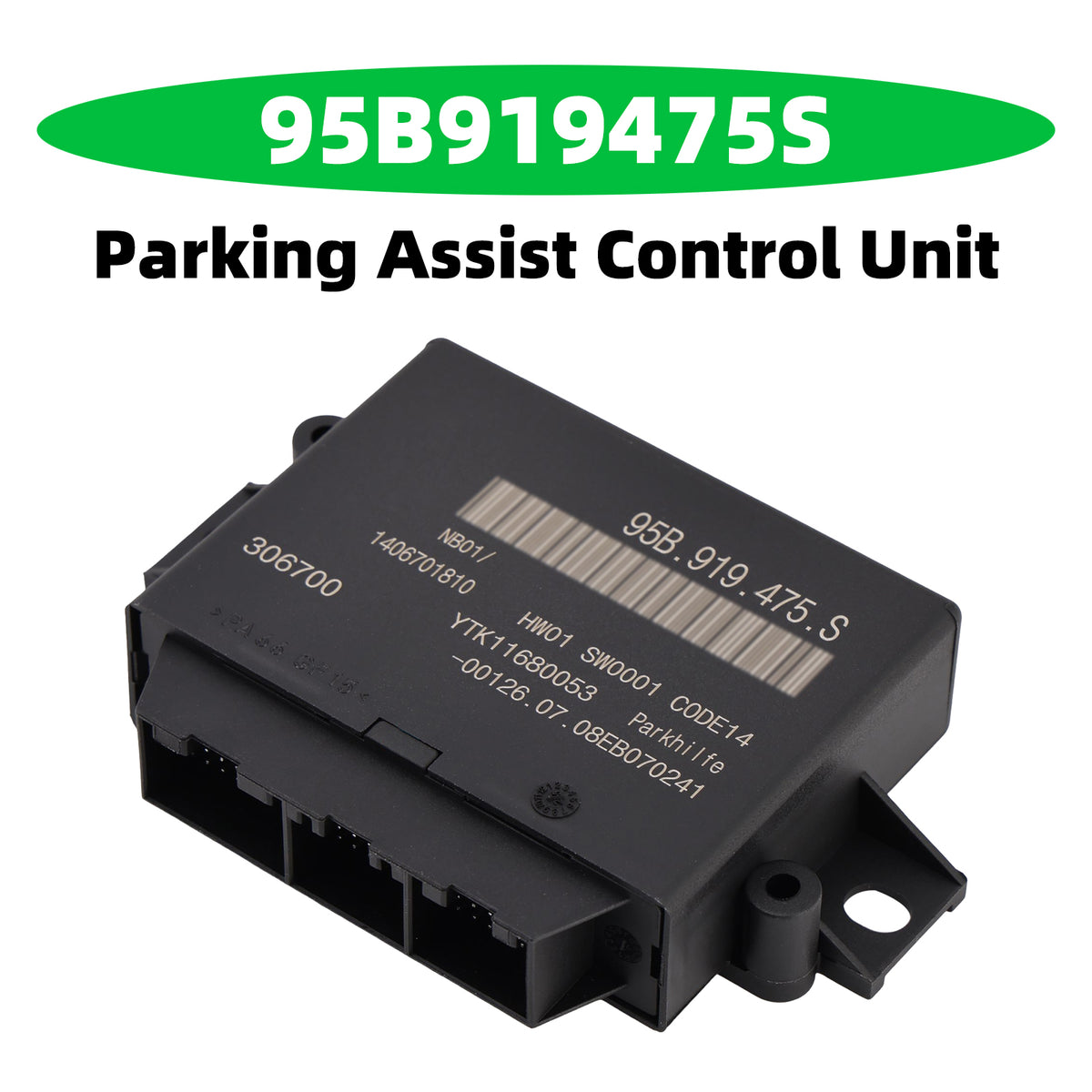 2021 Porsche Macan Parking Aid Park Assist Control Module 95B919475S Generic