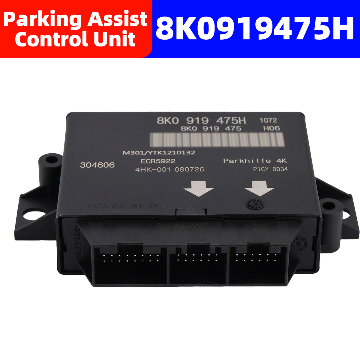 Audi A4 8K B8 Parking Distance Assist Sensor Module Control Unit 8K0919475T 8K0919475H Generic