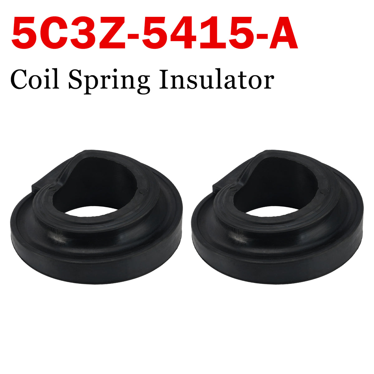 2005-2025 Ford F-250 F-350 Super Duty 2x Coil Spring Insulators 5C3Z5415A 5C3Z-5415-A 5C3Z-5415-AA Generic