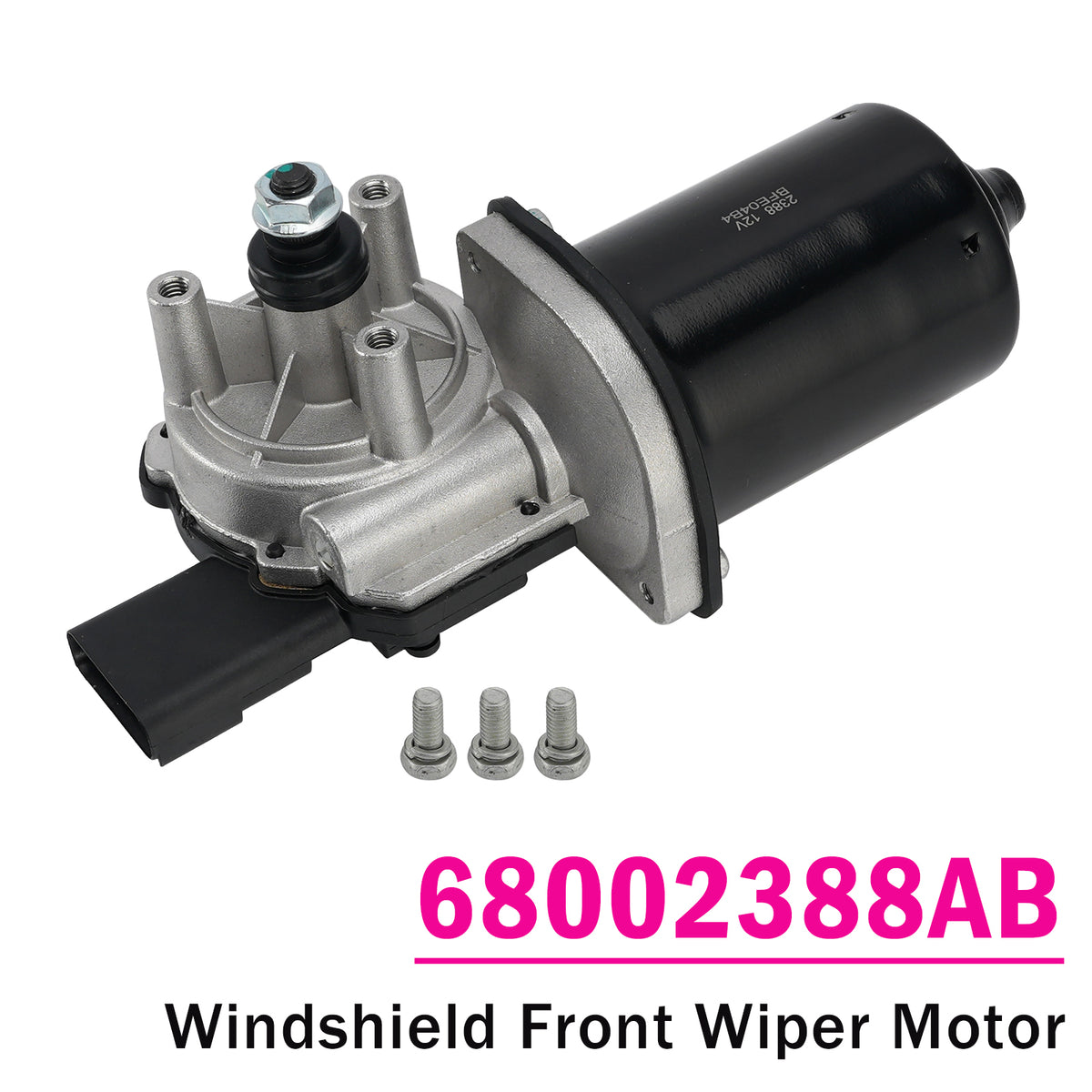 2007-2018 Jeep Wrangler JK Windshield Front Wiper Motor 68002388AB 68002388AA Generic
