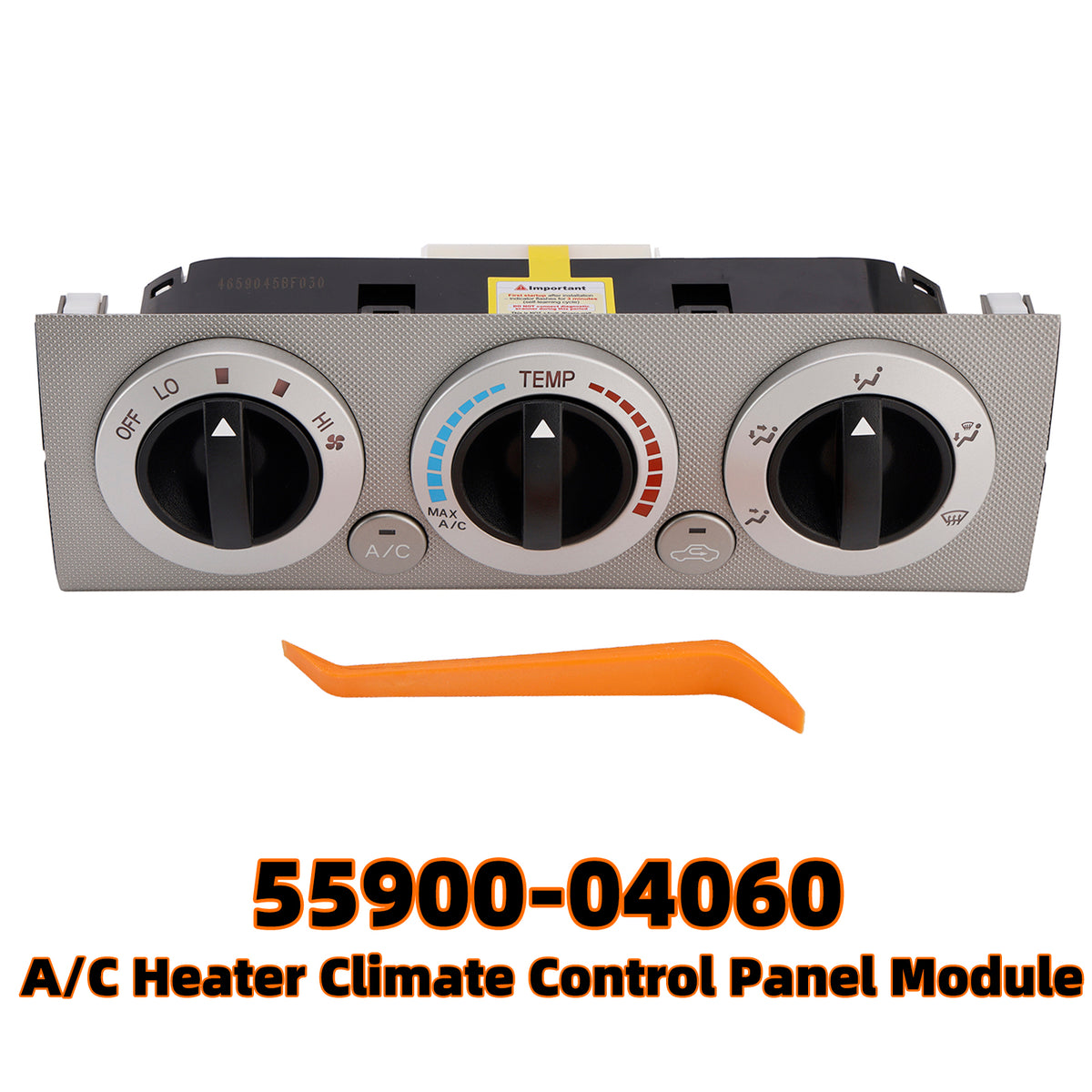 2009-2011 Toyota Tacoma 2.7L I4/4.0L V6 A C Heater Climate Control Panel Module 55900-04060 Generic