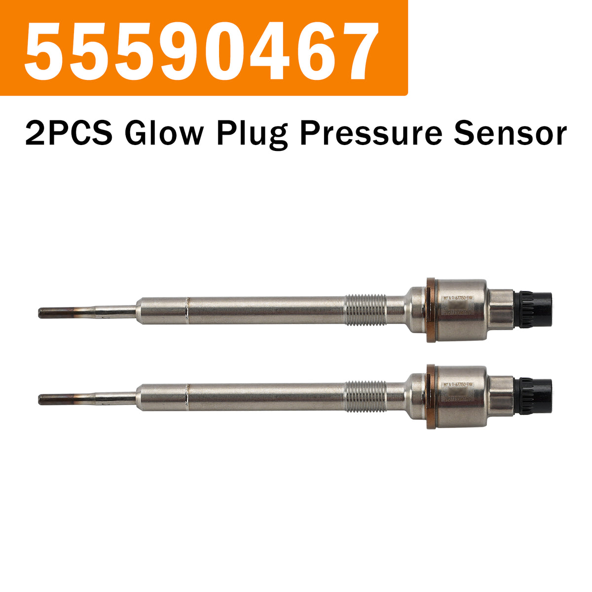 2009-2015 Opel Astra 2PCS Glow Plug Pressure Sensor 55579436 55590467 Generic
