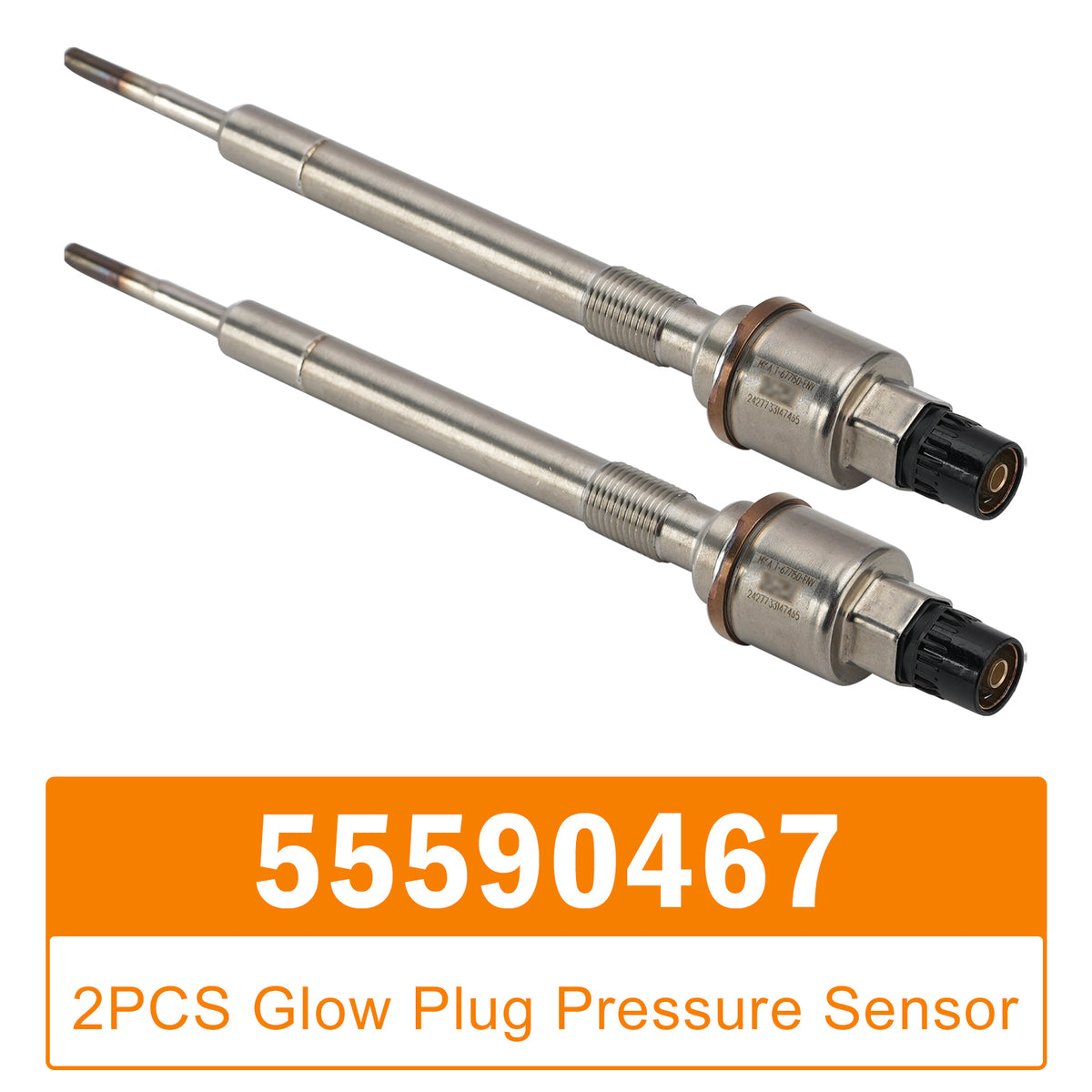 2009-2015 Opel Astra 2PCS Glow Plug Pressure Sensor 55579436 55590467 Generic