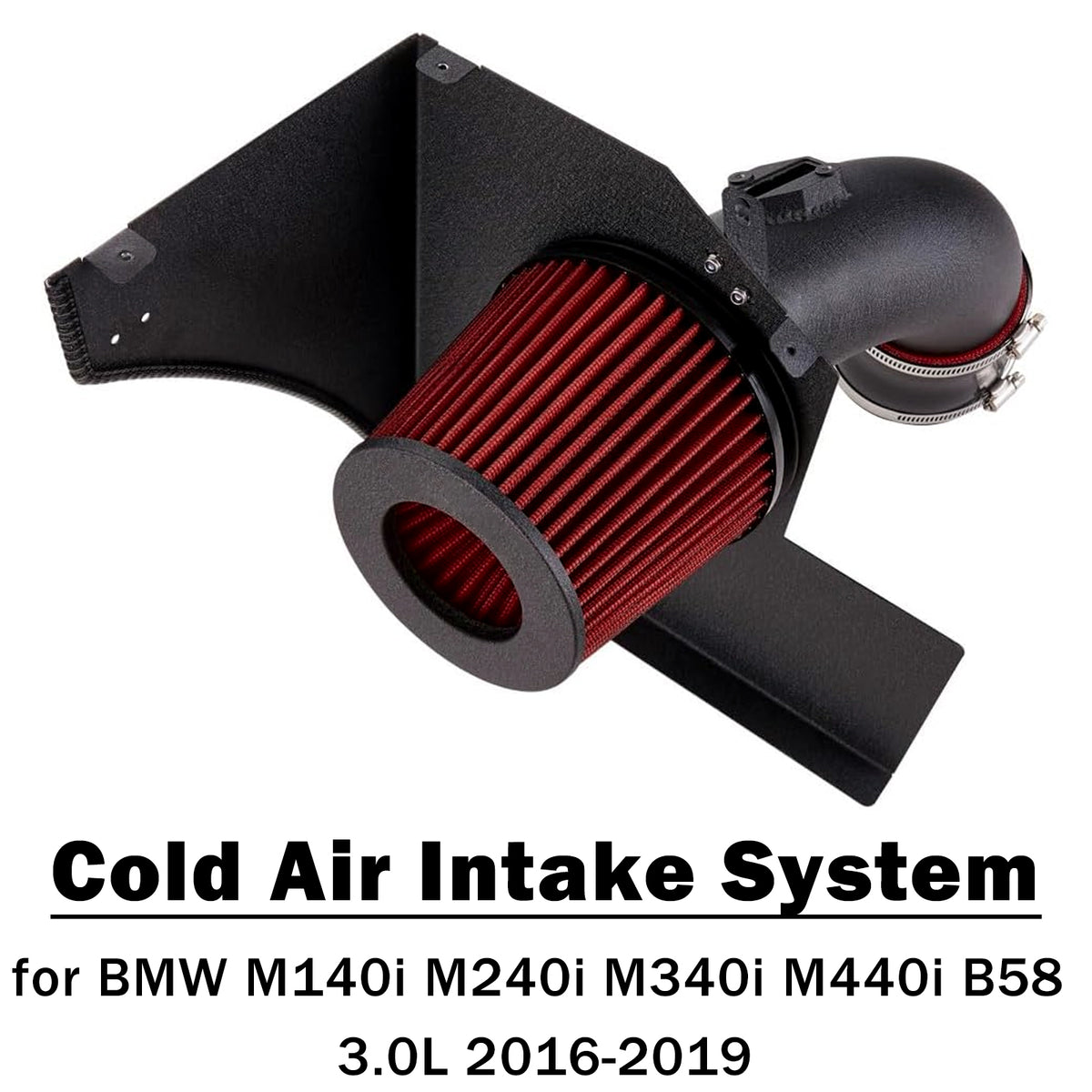2016-2019 BMW 240i F22 F23 B58 3.0L Cold Air Intake System Generic