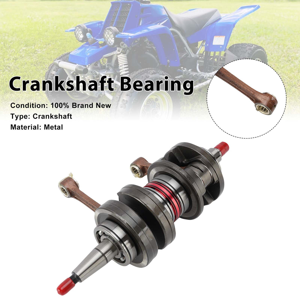1987-2006 Yamaha Banshee 350 YFZ350 Crankshaft Bearing 115mm long rod 29L-11400-30-00 29L-11400-21-00 Generic