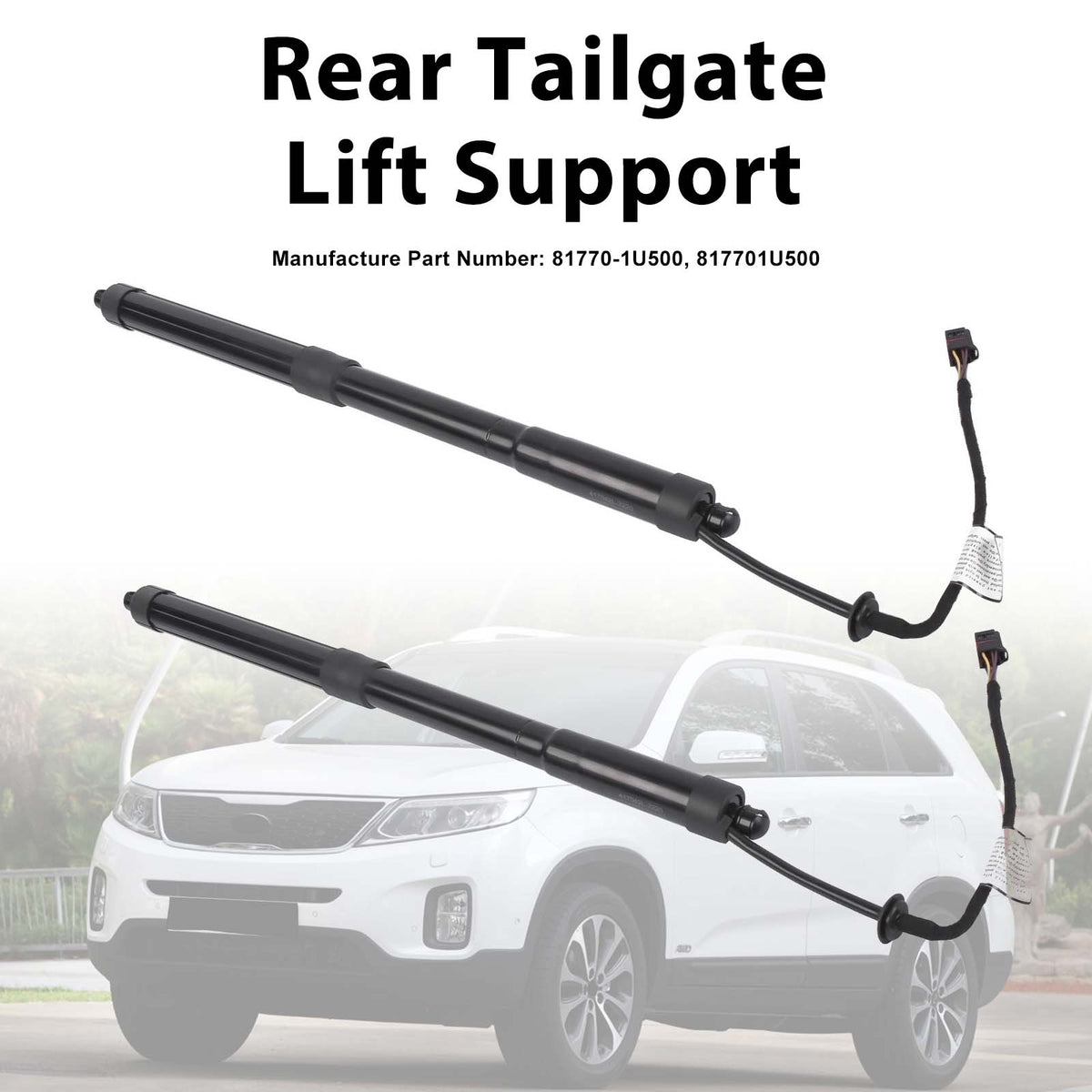 2013-2015 Kia Sorento 2PCS Rear Electric Tailgate Gas Strut 81770-1U500 Generic