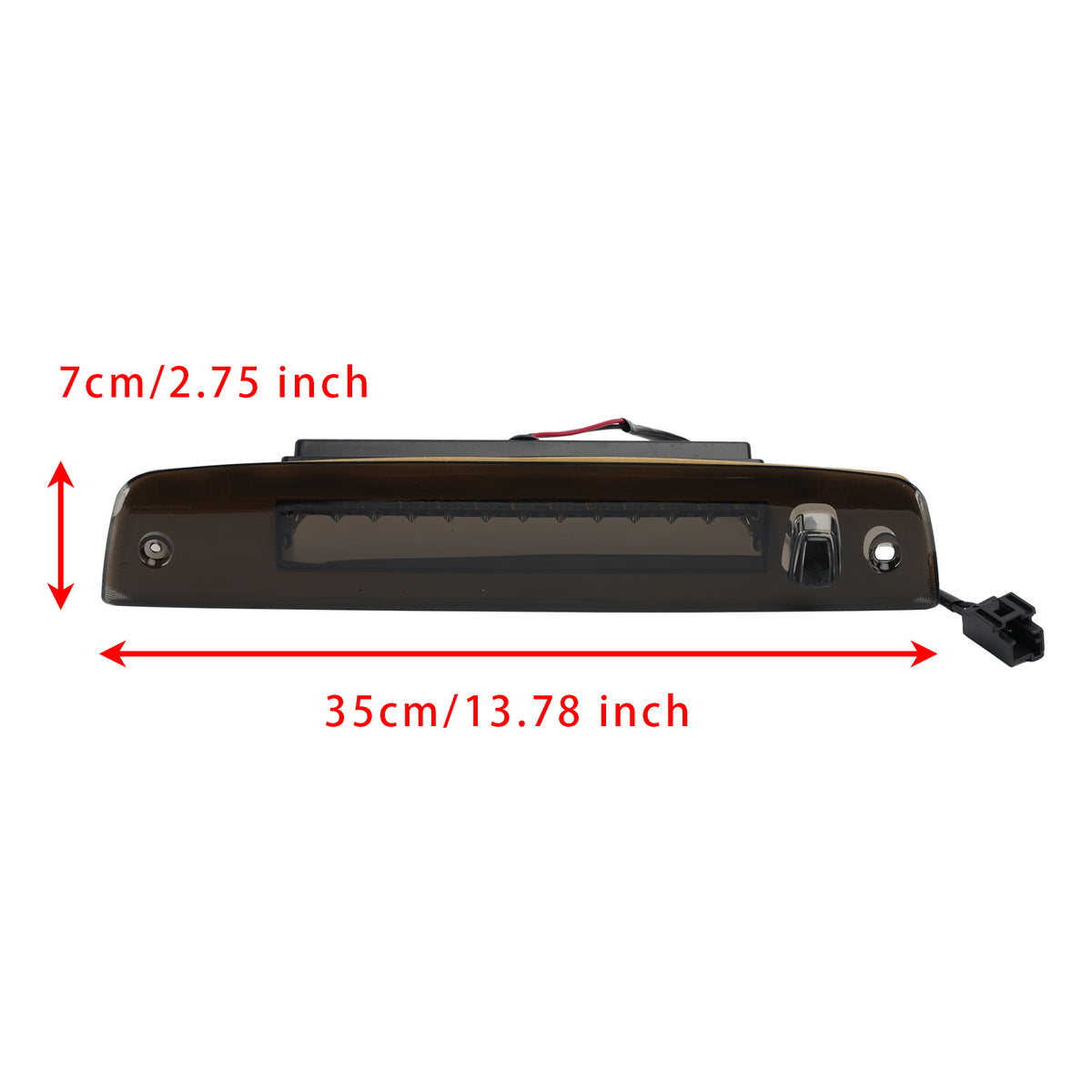 2003-2016 Ford Expedition Third Brake Light High Mount 923-259 Black 2L1Z13A613AA 2L1Z13A613AB Generic