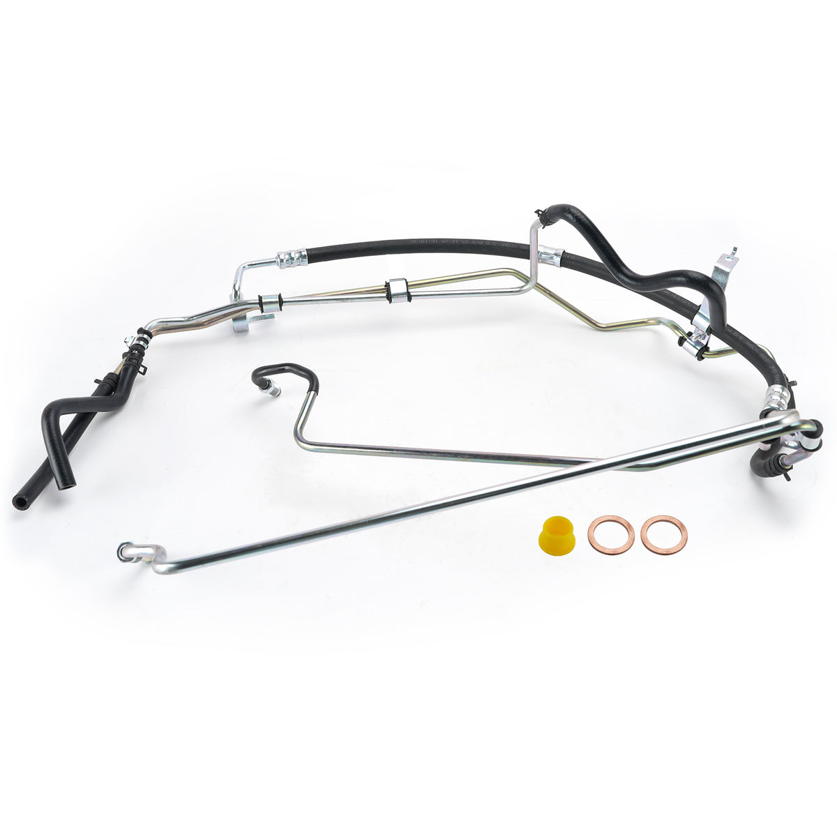2003-2004 Toyota Tundra V8 4.7L Standard Cab Pickup, 4WD, w/ Tow Package Power Steering Pressure Line Hose Assembly 3401254 44410-0C070 Generic