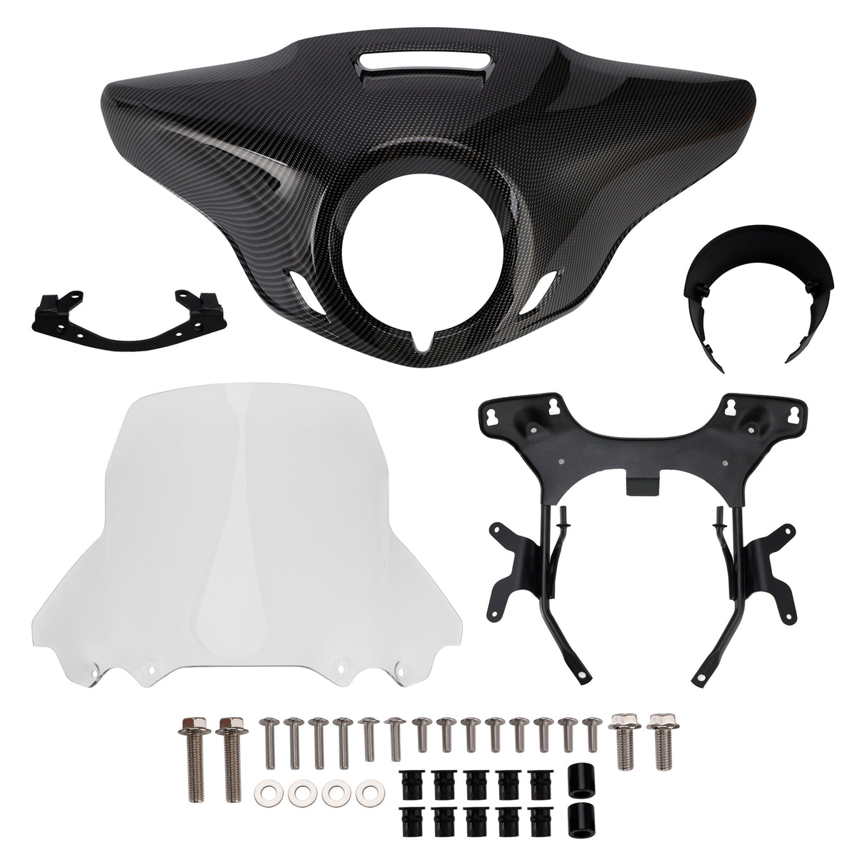 2021-2024 HONDA CM1100 CMX1100 Rebel 1100 Windshield Headlight Fairing Carbon Clear Generic
