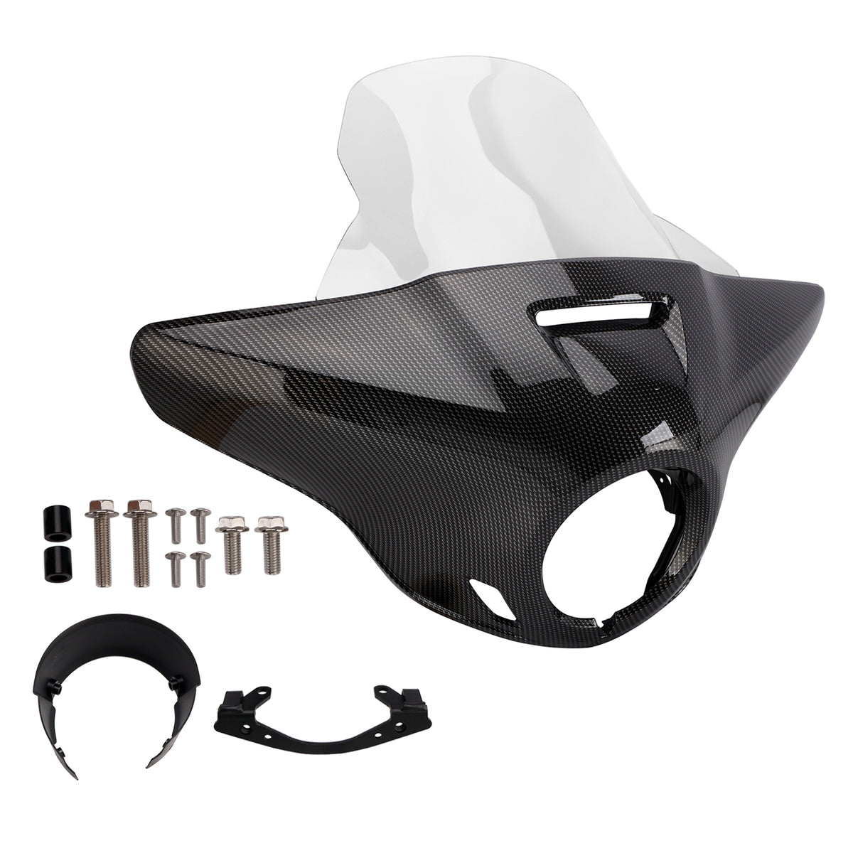 2021-2024 HONDA CM1100 CMX1100 Rebel 1100 Windshield Headlight Fairing Carbon Clear Generic