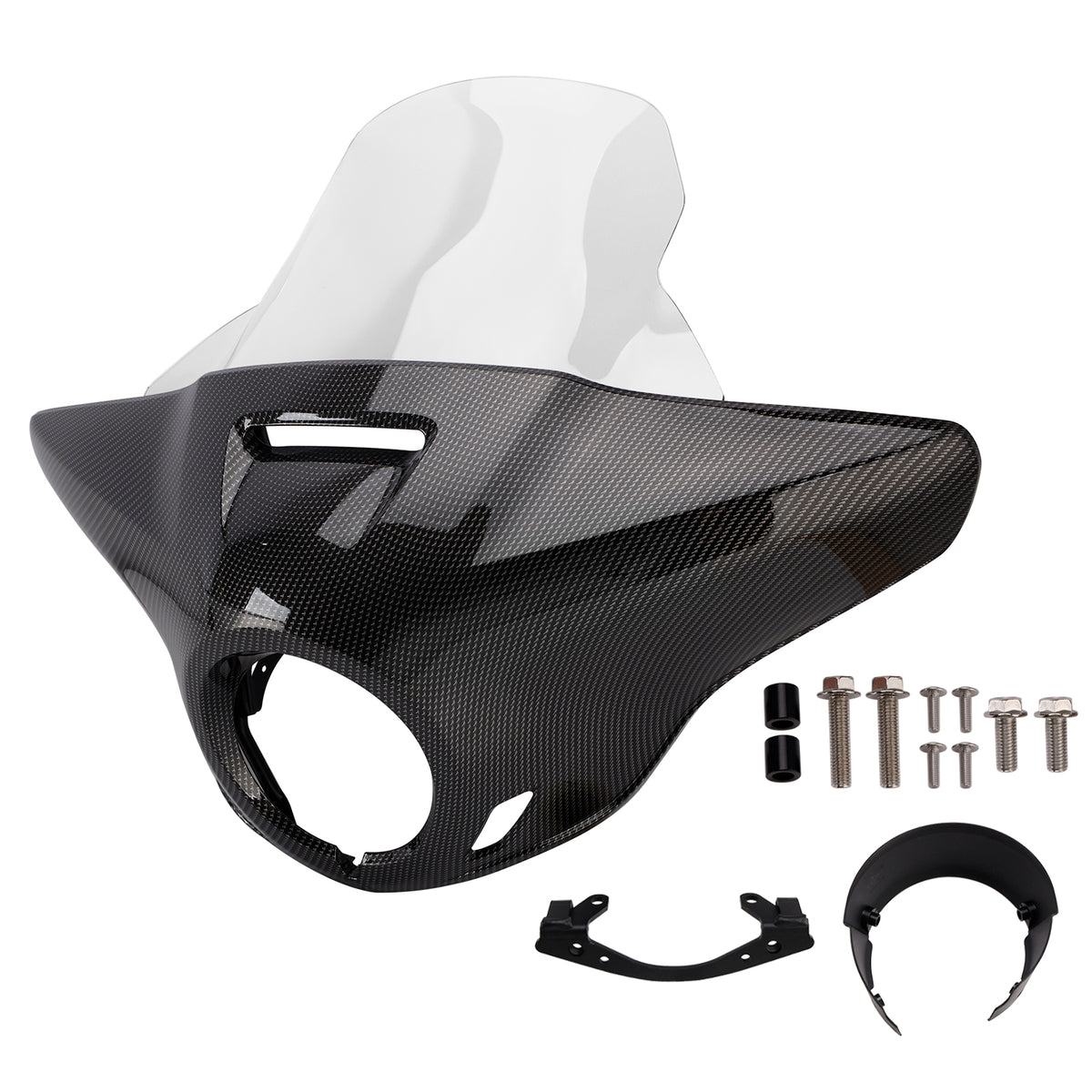 2021-2024 HONDA CM1100 CMX1100 Rebel 1100 Windshield Headlight Fairing Carbon Clear Generic