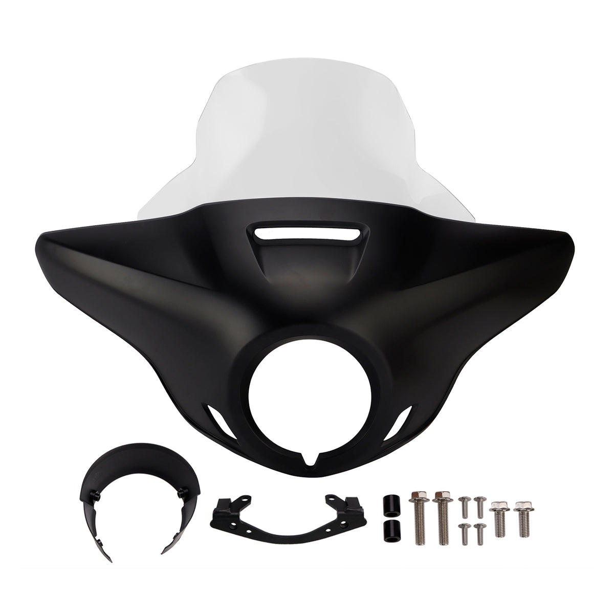 2021-2024 HONDA CM1100 CMX1100 Rebel 1100 Windshield Headlight Fairing Matt Black Clear Generic