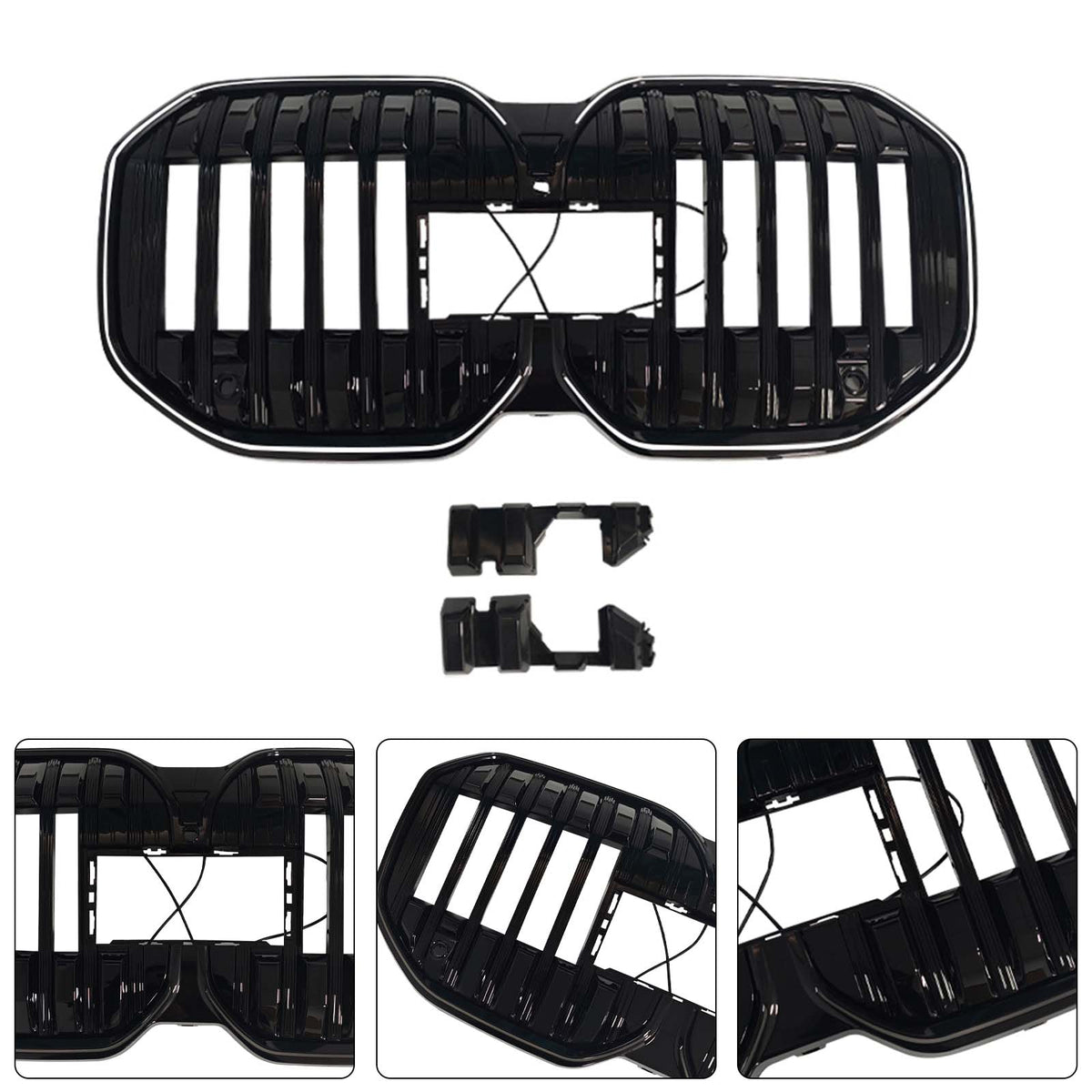 2023-2026 BMW 7 Series G70 i7 740i 750e Front Bumper Kidney Grill Grille Generic