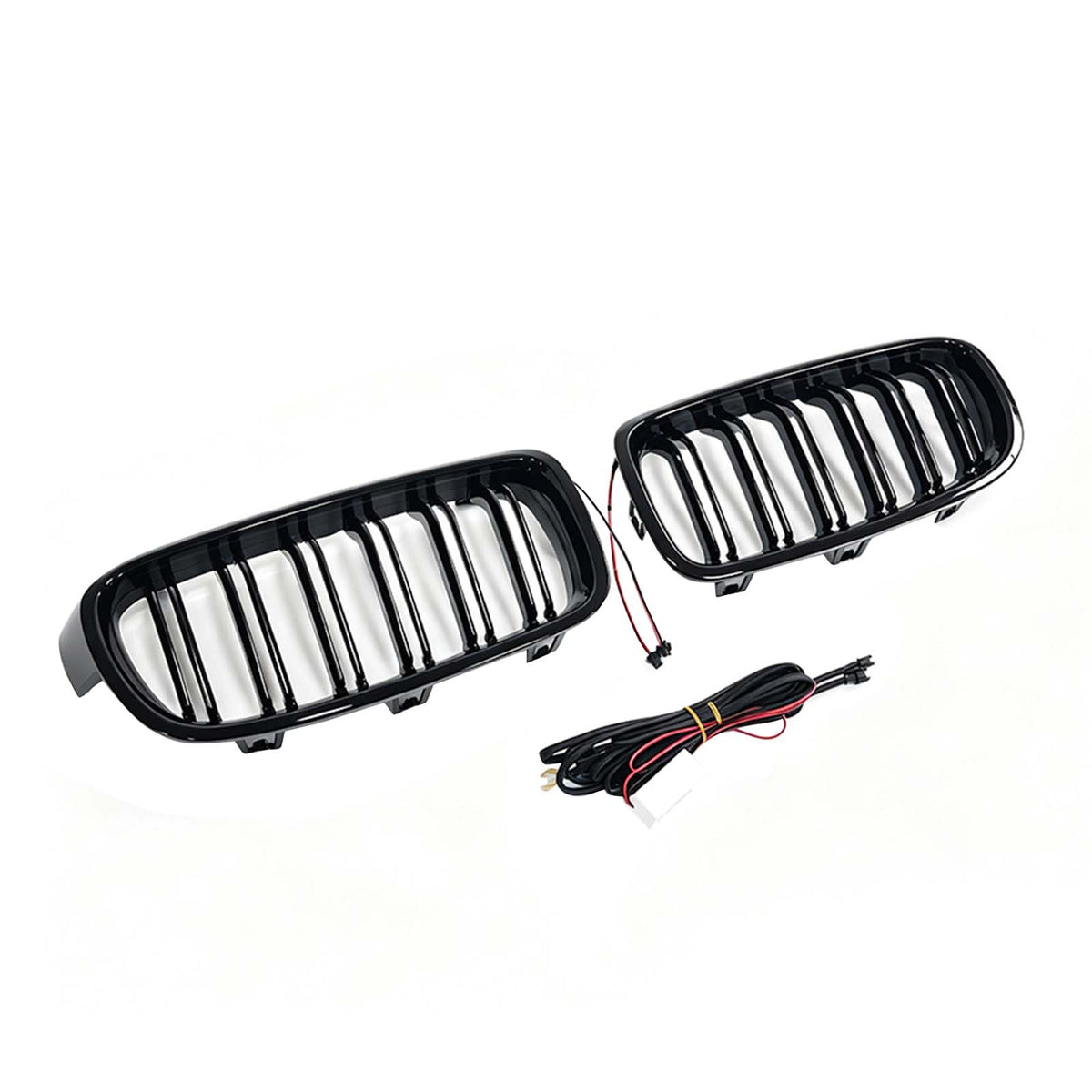 2012-2019 BMW 3-Series F31 Touring Double Slat Front Kidney Grille Grill 51137263481 51137263482 Generic