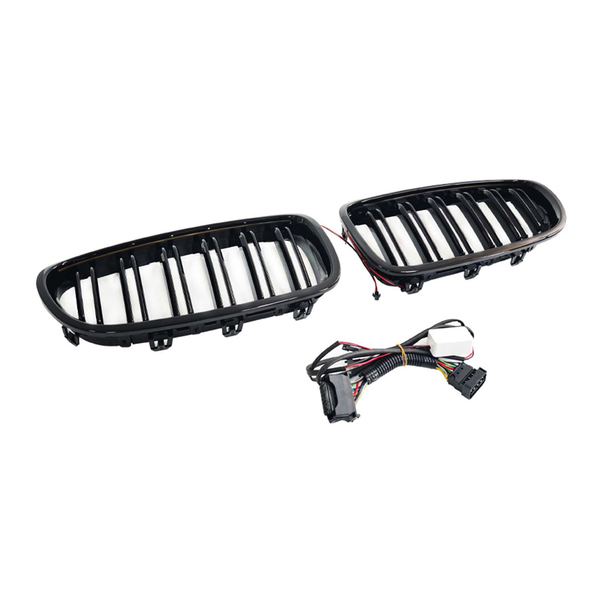2009-2016 BMW 5-Series F10 M5 Front Bumper Grill Grille W/LED Generic
