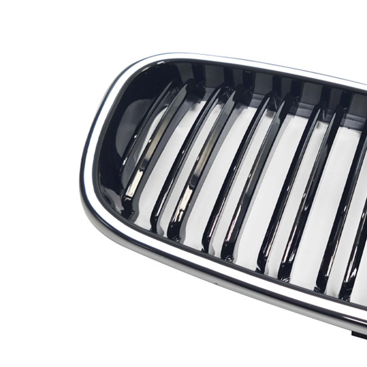 1999-2002 BMW E46 Cabridet 2-Door Pre-Facelift Gloss Black Front Kidney Bumper Grill Grille W/LED 51138208685 51138208686 Generic
