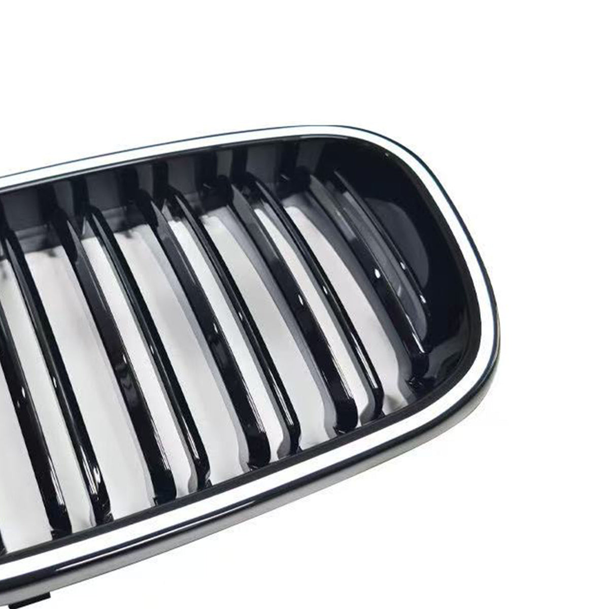 1999-2001 BMW 3 Series E46 4-Door Pre-LCI Black Front Bumper Grille W/LED Generic