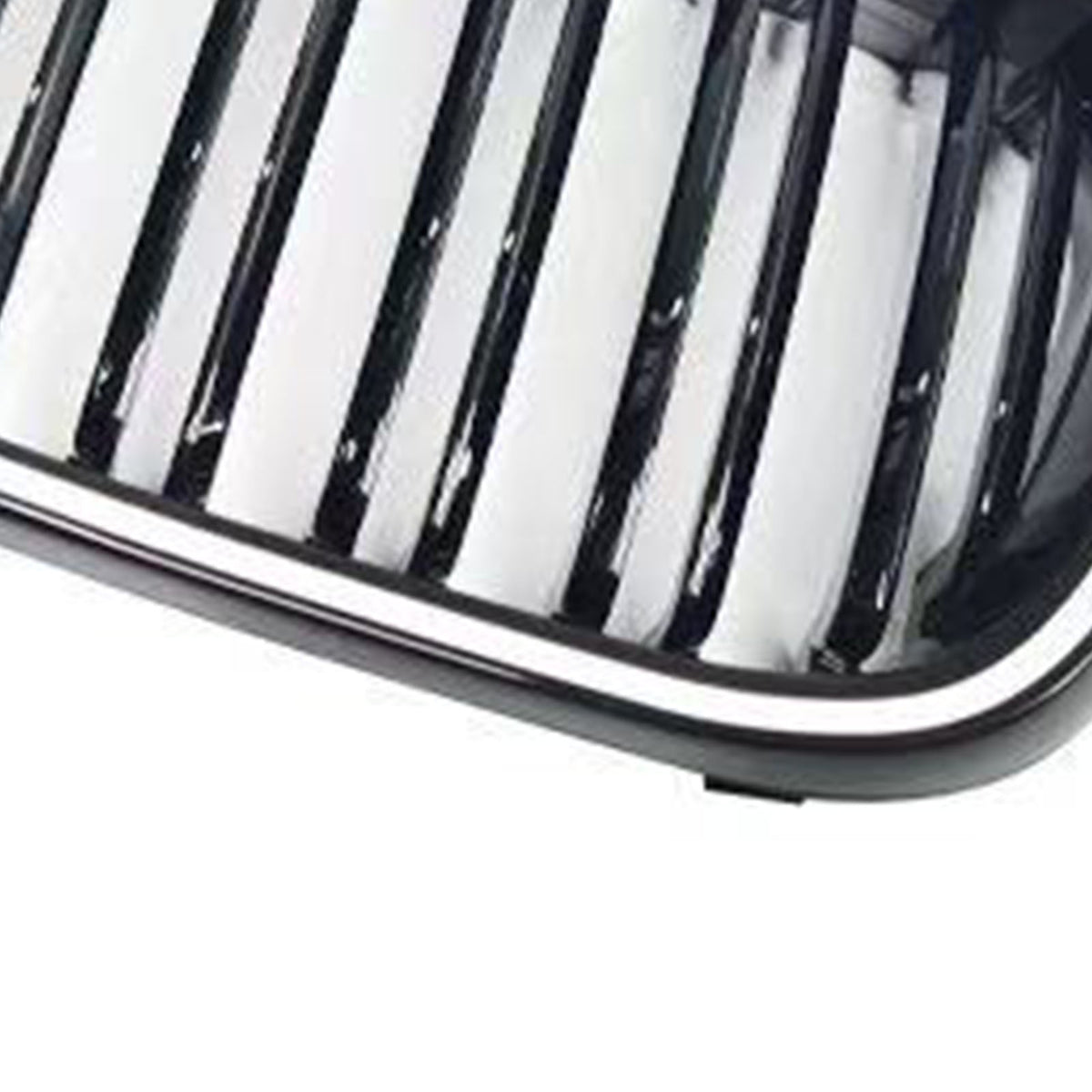 1999-2001 BMW 3 Series E46 4-Door Pre-LCI Black Front Bumper Grille W/LED Generic