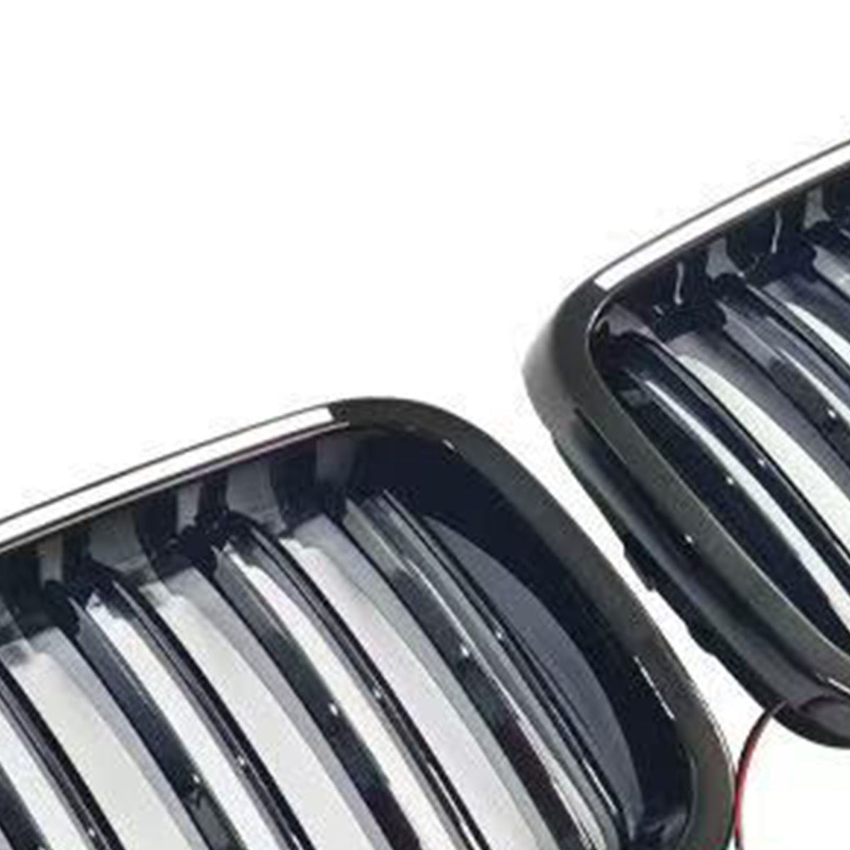 1999-2001 BMW 3 Series E46 4-Door Pre-LCI Black Front Bumper Grille W/LED Generic