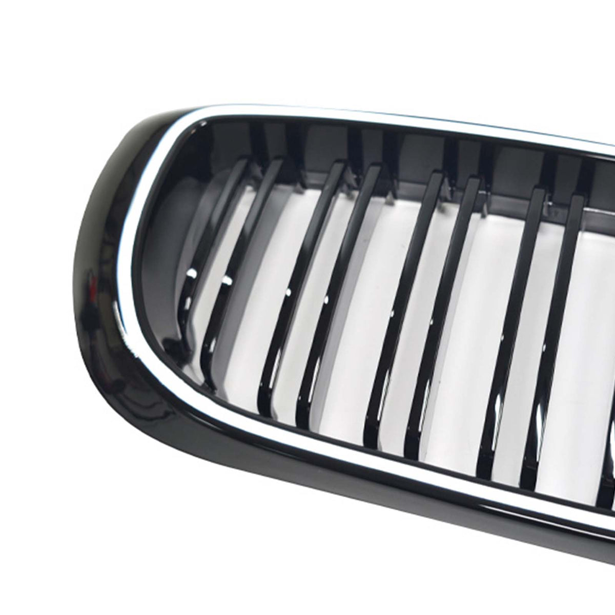 2002-2005 BMW 3 Series E46 4-Door LCI Black Front Bumper Grille W/LED Generic