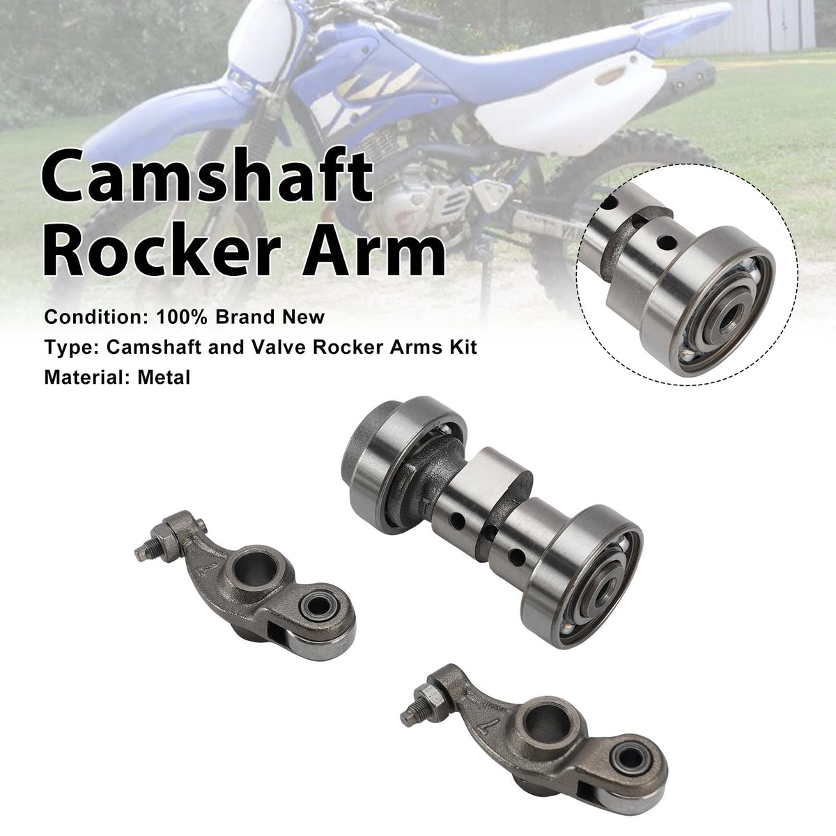 2000-2004 Yamaha TTR125 Cam Shaft Camshaft Rocker Arms Generic