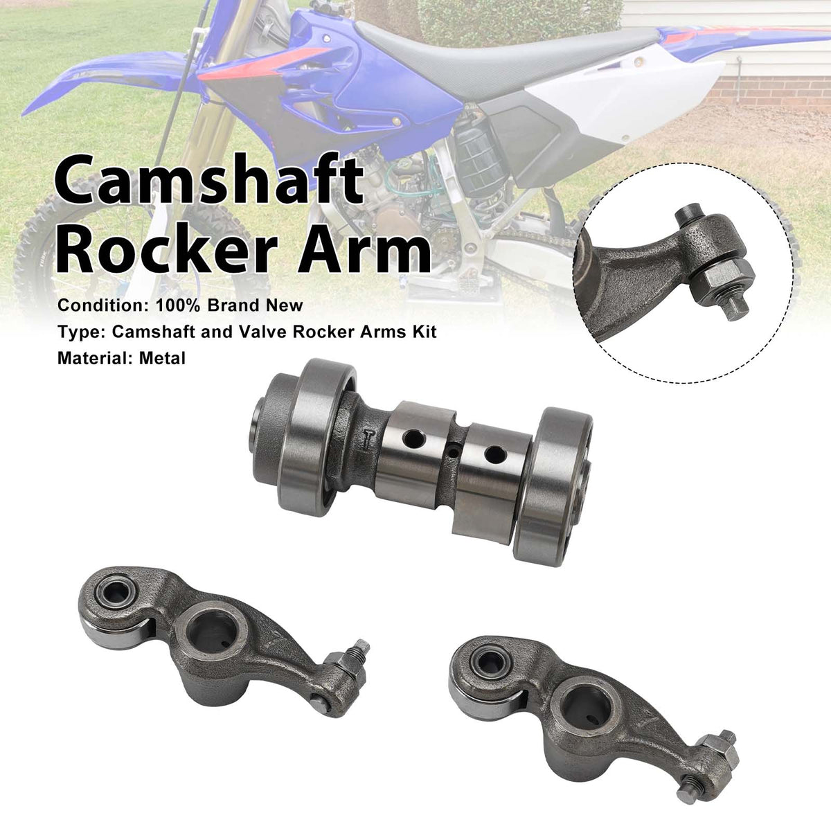 Yamaha YBR125 YBR 125 XTZ125 YB125Z Camshaft Rocker Arm Kit Generic