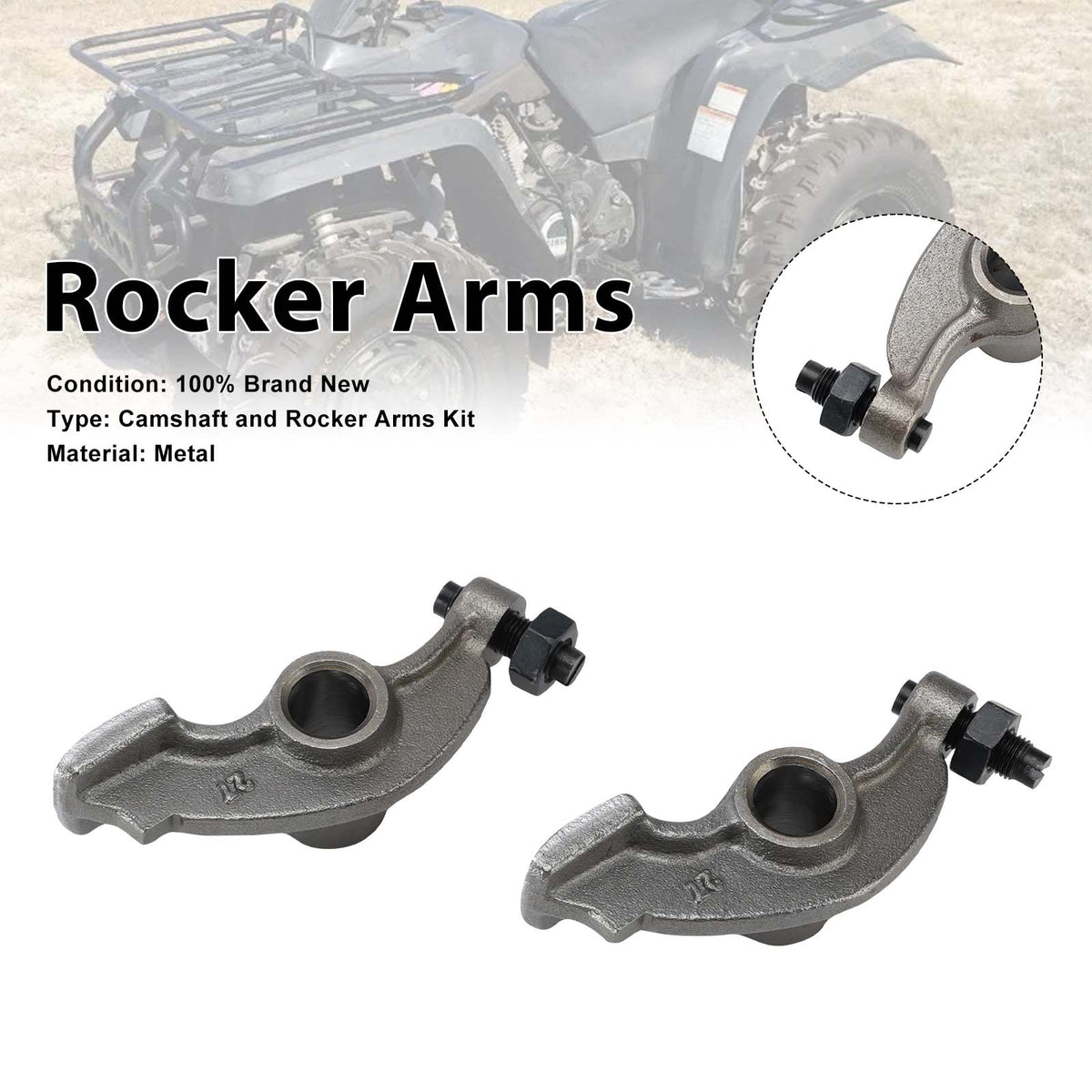 2004 Yamaha Kodiak 450 YFM450 Hardwoods Rocker Arms 3GD-12151-00-00 3GD-12151-11-00 Generic