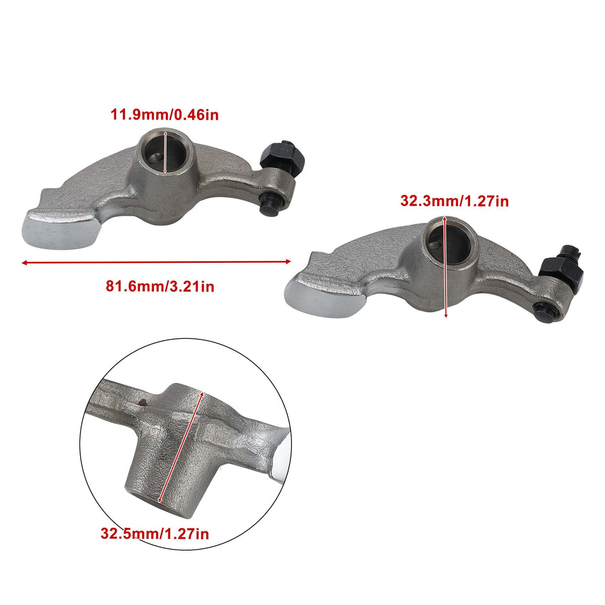 2007 Yamaha Raptor 350 YFM350R SE 2 Rocker Arms 3GD-12151-00-00 3GD-12151-11-00 Generic