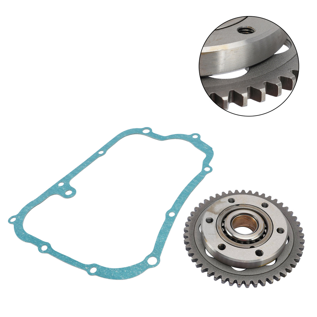 Linhai ATV 420 PROMAX T3b Starter Clutch One Way & Stator Cover Gasket 23617 23705 Generic