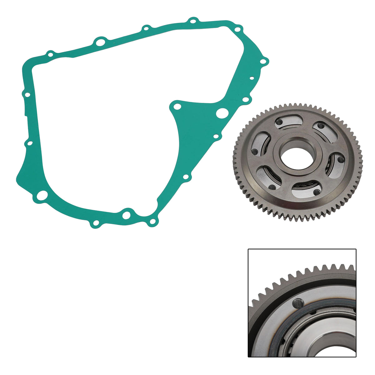 2014 Arctic Cat Prowler 500 HDX XT Starter Clutch One Way & Stator Cover Gasket 0830-057 0815-023 Generic